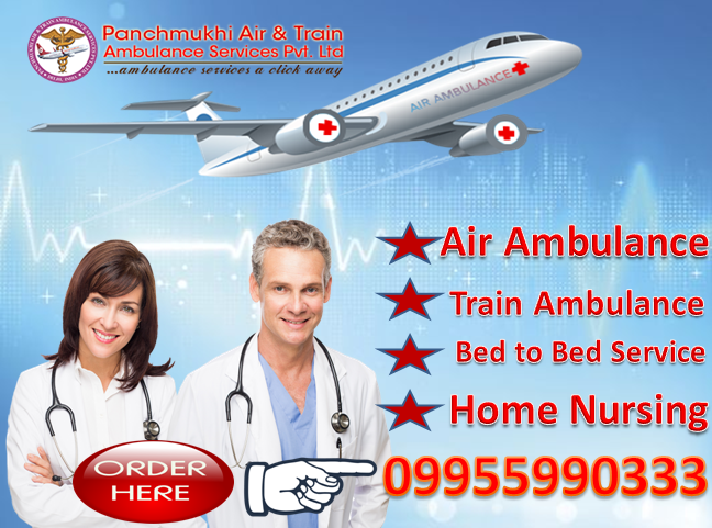 Panchmukhi Air Ambulance in Delhi-Medical Assistance on Higher-Level Available